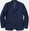 DONE PROPER BLAZER - Lange blazer - Polyester-wolmix - Marine blauw - XL