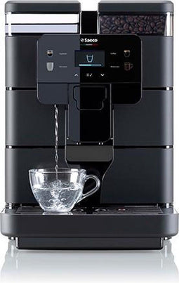 Saeco Royal Black - Koffieautomaat - 4 koffiespecialiteiten - Zwart