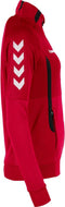 hummel Authentic Jacket FZ - Sportvest Dames - Opstaande kraag - Rood - Maat XL