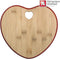 Bamboo snijplank amore 23x24,5x1,1 cm.