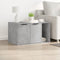 vidaXL - Kattenbakkast - 80x50x45 - cm - bewerkt - hout - betongrijs