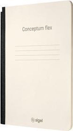 Sigel - notitieschrift - A5 - Conceptum Flex - chamois - 80 grams papier - dots - 92 pagina's - softcover - SI-CF205