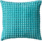 Dutch Decor ROME - Sierkussen uni 45x45 cm - Antigua Sand - blauw - Inclusief binnenkussen
