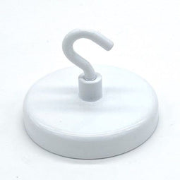 Klika - Plafondmagneet met haak wit 47 mm 18kg - 40 stuks