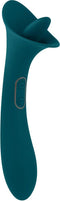 Playboy - True Indulgence G-spot Vibrator Groen - Likkende Tong Vibrator - G-spot Vibrator - Orale Sex Vibrator