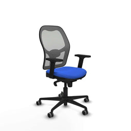 Piqueras y Crespo 2D036G0 - Bureaustoel - Verstelbare hoogte met armleuning - Blauw