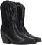 POSH by Poelman Juul - Cowboy-Stiefelette - Zwart