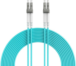 Multimode Duplex OM4 50/125 glasvezelkabel, LC/LC, 20 meter