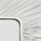 Coco & Cici - Tencel Sateen Hoeslaken 90 x 200 cm - 1 Persoons Beddengoed - Lyocell - Elastiek Rondom - Off White - Extra Zacht