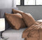 Zohome Kussensloop Satinado - Kussenhoes van 40x80 cm - Set van 2 stuks - 100% Katoen-Satijn - Roze