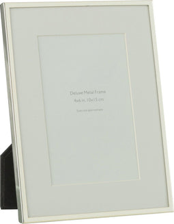 J-Line fotolijst Passe Partout - metaal - zilver - small - 2 stuks