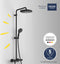 GROHE Vitalio Start 250 - Douchesysteem - Waterbesparend - Matte Black