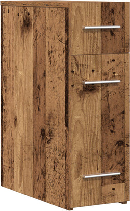 vidaXL - Apothekerskast - Oud - Hout - 20x45,5x60 - cm - Bewerkt - Hout