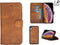 NorthLife - Uitneembare 2-in-1 sleepcover bookcase hoes - Geschikt voor iPhone XR - Tiguan Leer Cognac