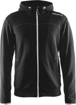 Craft Leisure - Full Zip Hood - Ergonomische pasvorm met capuchon - Zwart XXL