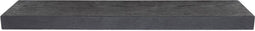 Riviera Maison Boekenkast - Costa Mesa Shelf 80x20 - Zwart - Eikenhout