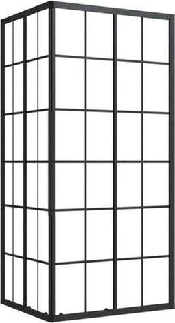 vidaXL - Douchecabine - 90x70x180 - cm - ESG