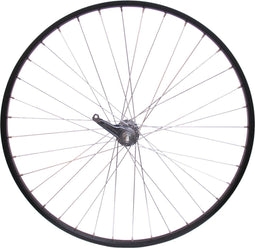 Achterwiel 28 x 1/4 aluminum Shimano remnaaf - zwart