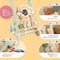 PolarB Houten Loopwagen - Baby Walker met speelfunctie - Opbergruimte - Groen (12+ mnd)