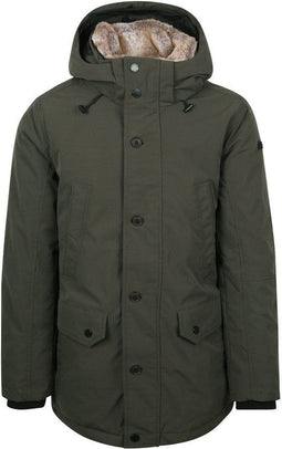 McGregor Parka - Heren - Wind- en waterdicht - Olijf (M)