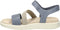 Ecco Flowt W - Sandalen - Klittenbandsluiting - Blauw