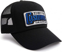 Deus Ex Machina - Stripes Trucker Cap - Deus Pet Zwart