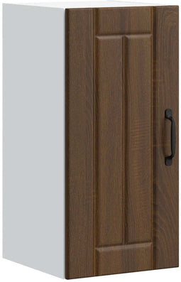 vidaXL - Keukenwandkast - Lucca - bewerkt - hout - bruin - eikenkleur