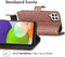 iMoshion Hoesje Geschikt voor Samsung Galaxy M22 / A22 (4G) Hoesje Met Pasjeshouder - iMoshion Luxe Bookcase - Bruin
