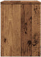 vidaXL - Nachtkastje - 40x30x40 - cm - bewerkt - hout - oud - houtkleurig