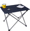 NOMAD® Amosen Campingtafel Premium | Donkerblauw | Inklapbaar & Lichtgewicht & Sterk | Bekerhouders | Camping Tafel Opvouwbaar