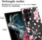 iMoshion Hoesje Geschikt voor Samsung Galaxy S23 Ultra Hoesje Siliconen - iMoshion Design hoesje - Roze / Blossom Watercolor
