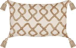 INCANA - Sierkussen - Beige - 30 x 50 cm - Katoen