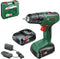 Bosch EasyDrill 18V-40 - Boormachine - 2x 2,0Ah accu met oplader - Ergonomisch ontwerp (2 stuks)