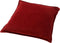 Dutch Decor CAITH - Sierkussen 50x50 cm - 100% katoen - velvet - lekker zacht - Merlot - rood - Inclusief binnenkussen