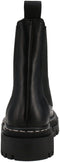 Tamaris - Chelsea boots - Hoogwaardig leer met blokhak - Zwart