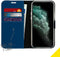 Accezz Wallet Softcase - Flip Cover - Krasbestendig Schokbestendig - Blauw