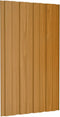 vidaXL - Dakpanelen - 36 - st - 80x45 - cm - gegalvaniseerd - staal - lichthoutkleurig