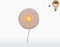 GOOD&MOJO Wandlamp Palawan - Bamboe Wit - Ø40cm - Binnen Scandinavisch,Bohemian