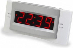 Soundmaster UR122WE - Wekkerradio - USB laadfunctie en dubbele alarm - Wit