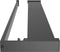 vidaXL - Inloopdouchewand - met - schap - 80x195 - cm - ESG-Glas - aluminium - zwart