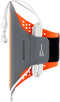 Mobiparts iPhone 11 - Sport Armband - Ademend materiaal en sleutelvak - Neon Oranje