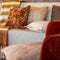 Dutch Decor Sierkussen Jazz - Polyester - Beige - 45x45 cm (BxD) - Golvende Structuur - Almond Buff
