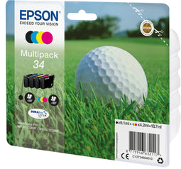 Epson WorkForce Pro - Multipack 4-colours 34 DURABrite Ultra Ink - Cyaan Geel Magenta Zwart (1 pack)