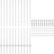 vidaXL - Hekposten - 22 - stuks - U-vorm - 140 - cm - Gegalvaniseerd - Staal