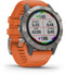 Garmin fēnix 6 - Smartwatch - GPS multi-sport met muziek - Grijs (Oranje)