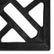 vidaXL - Parasolvoet - 44x44x31 - cm - gietijzer - zwart