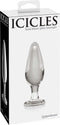 Pipedream Icicles Buttplug/anaaldildo Icicles No. 26 transparant - 4,5 inch