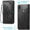 imoshion Hoesje Geschikt voor Motorola Moto E7i Power Hoesje Met Pasjeshouder - imoshion Mandala Bookcase - Zwart