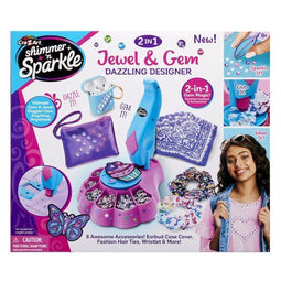Cra-Z-Art Shimmer 'N Sparkle - Jewel & Gem Dazzling Designer - Creatief juweelontwerpen maken