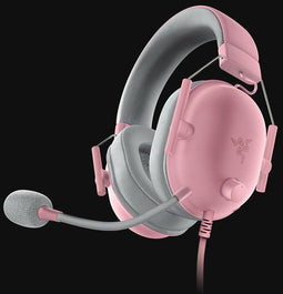 Razer Blackshark V2 X - Bedrade e-sportheadset - 50 mm drivers - Roze